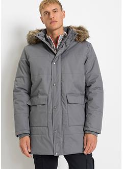 Lange, gewatteerde winterjas met gerecycled polyester, bpc bonprix collection