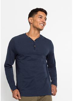 Henley shirt (set van 2), lange mouw, bpc bonprix collection