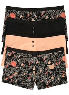 Dames boxer (set van 4), bonprix