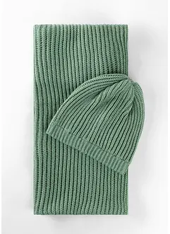 Colsjaal en beanie (2-dlg. set), bonprix