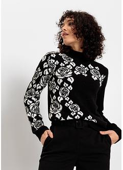 Trui van jacquard, BODYFLIRT