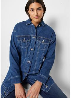 Stretch spijkerjas met biologisch katoen, John Baner JEANSWEAR
