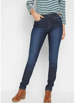 Skinny mid waist stretch jeans, bonprix