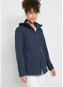 Stretch softshell jas, waterafstotend, bonprix