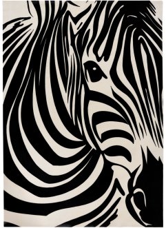 Wasbaar vloerkleed met zebra, bpc living bonprix collection