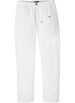 Regular fit linnen instapbroek, straight, bonprix