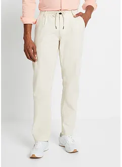 Regular fit linnen instapbroek, straight, bonprix