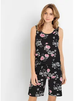 Shortama met kant en bermuda (2-dlg. set), bonprix