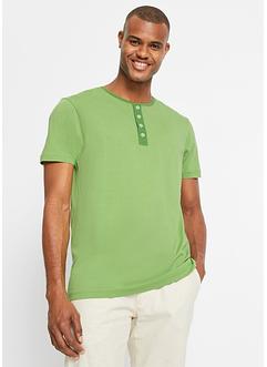 Henley shirt met comfort fit, korte mouw, bpc bonprix collection