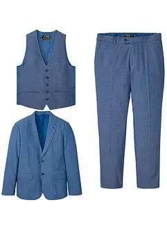 Pak met gilet, regular fit (3-dlg. set), bonprix