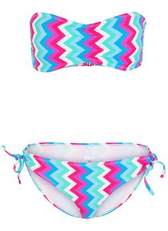 Bandeau bikini (2-dlg. set), RAINBOW