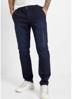 Cargo stretch jeans, loose fit, John Baner JEANSWEAR
