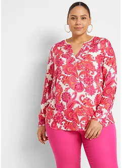 Tuniekblouse van soepele viscose, bonprix