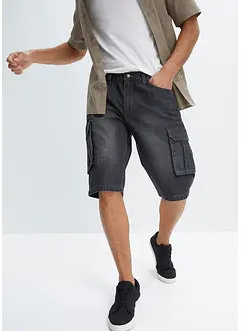 Cargo jeans bermuda, relaxed fit, bonprix