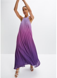 Plissé jurk met kleurverloop, BODYFLIRT