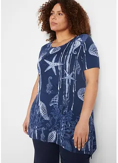 Longshirt met puntige onderrand, bonprix