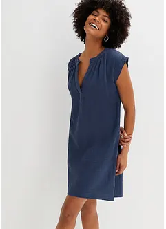 Mousseline jurk van katoen, bonprix