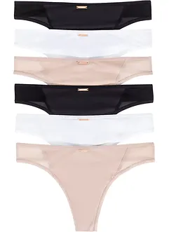 Feel Comfort string van microvezel (set van 6), bonprix