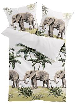 Dekbedovertrek met olifanten, bpc living bonprix collection