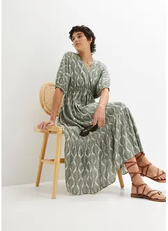 Maxi jurk van soepele viscose, bonprix
