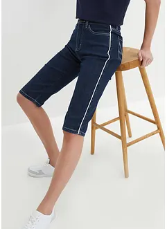 Slim fit high waist jeans bermuda, bonprix