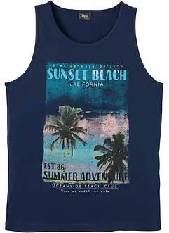 Muscle shirt met fotoprint van biologisch katoen, bonprix
