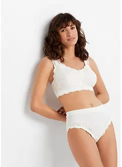 Bralette zonder beugels met sluiting voorop, bonprix