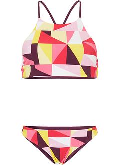 Reversibel bralette bikini met gerecycled polyamide (2-dlg. set), RAINBOW