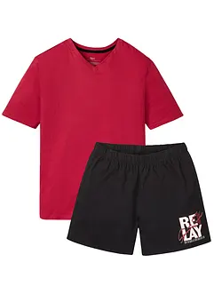 Shortama van biologisch katoen (2-dlg. set), bonprix