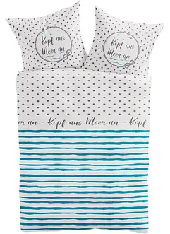 Dekbedovertrek met maritiem dessin, bonprix