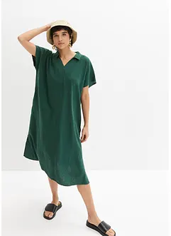 Kaftan jurk met linnen, bonprix