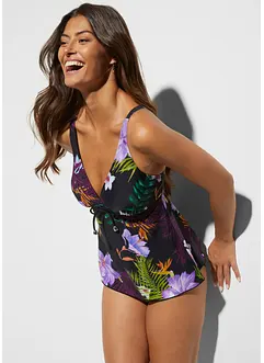 Tankini (2-dlg. set) met V-halslijn, bonprix
