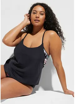 Oversized tankini in layer look (2-dlg. set), bonprix