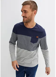 Longsleeve met colourblocking, bonprix