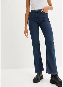 Stretch jeans mid waist, bootcut, bonprix