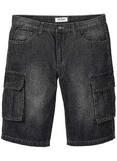 Cargo jeans bermuda, relaxed fit, bonprix