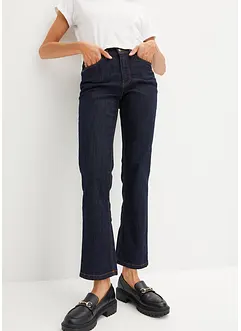 Wide leg stretch jeans, high waist, bonprix