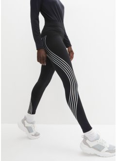 Thermo legging met reflecterende details, cropped, bpc bonprix collection