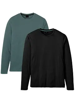 Longsleeve met comfort fit (set van 2), bonprix