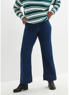 Comfort stretch jeans, wide fit, bonprix