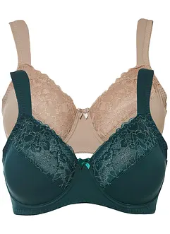 Minimizer bh met gewatteerde schouderbandjes (set van 2), bonprix