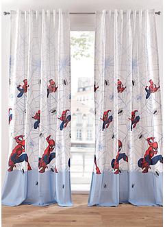 Disney Spiderman gordijn van biologisch katoen (1 stuk), Disney