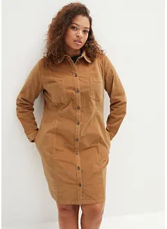 Corduroy stretch jurk, bonprix
