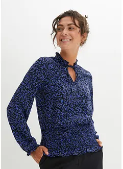 Blouse met smokwerk, bonprix