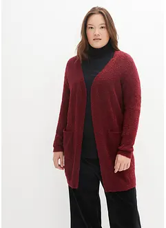 Lang vest van bouclé, bonprix