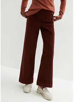 Wijde stretch Dietrich Marlene broek, high waist, bonprix