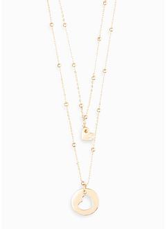 Kettingen set met zirkonia (2-dlg.), bpc bonprix collection