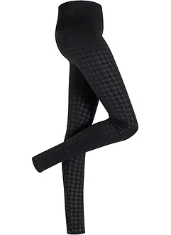 Naadloze thermo legging met zachte binnenkant en pied-de-poule, bonprix