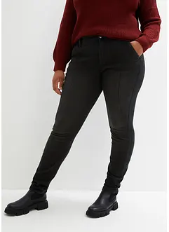 High waist thermojeans met fleece voering, bonprix