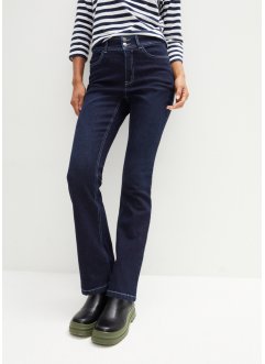 High waist stretch jeans, bootcut, bpc bonprix collection